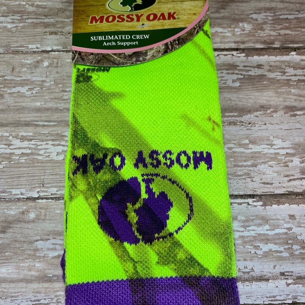 Mossy Oak ladies arch support socks NWT